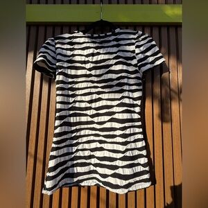 Black and White Striped T-Shirt